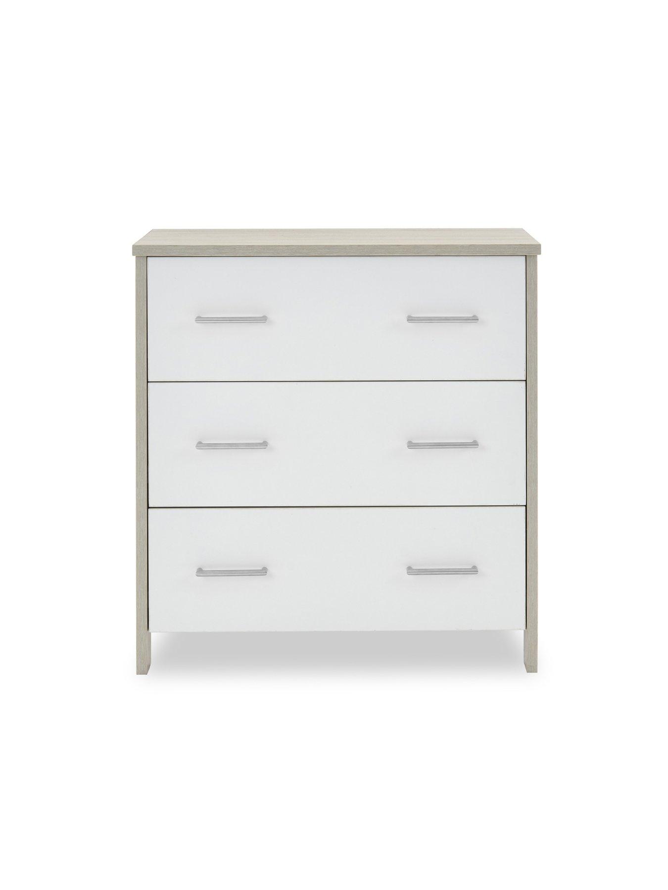 Image 5 of 5 of Obaby Nika Changing Unit - Grey Wash/White