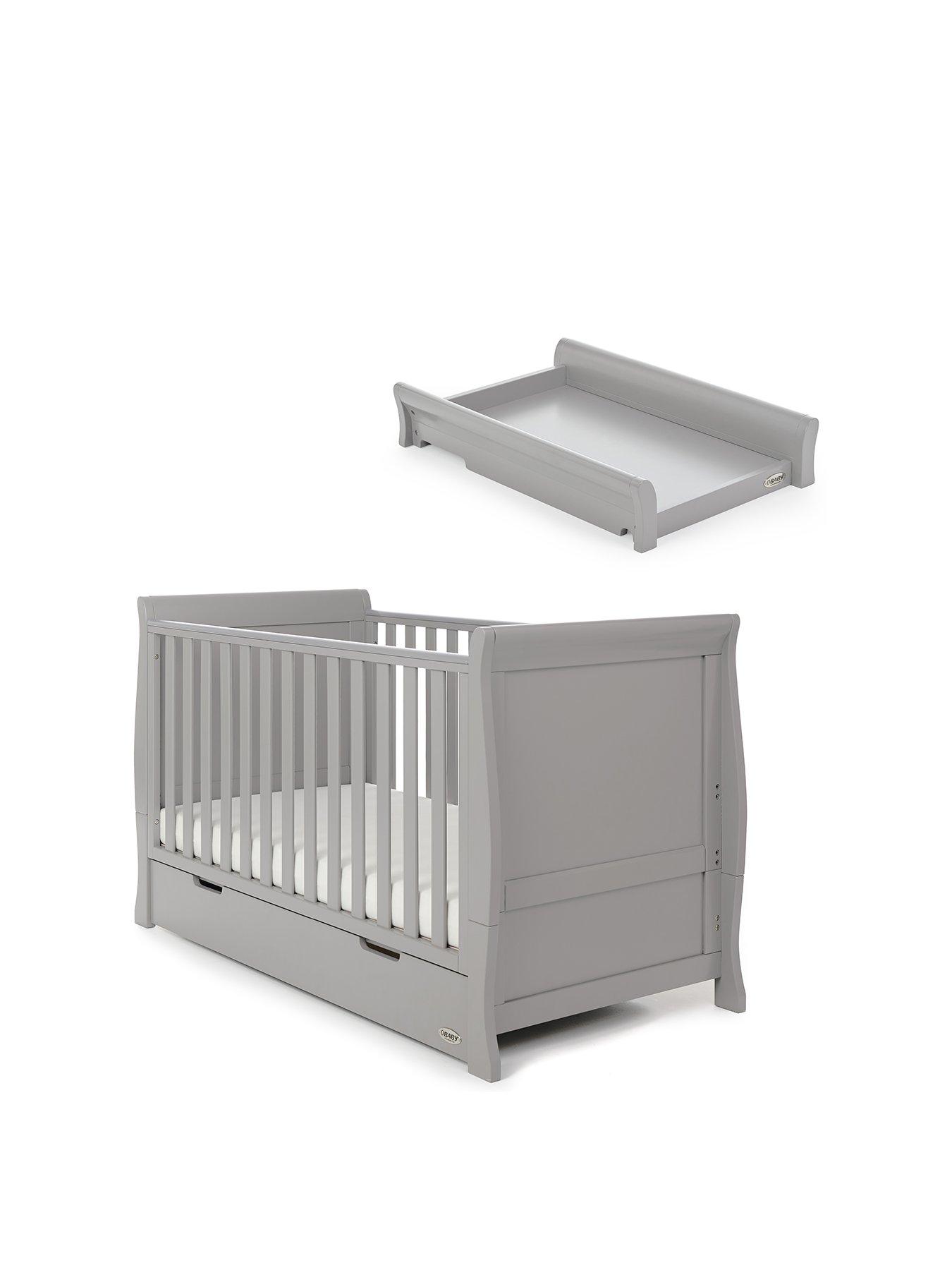 gray cot