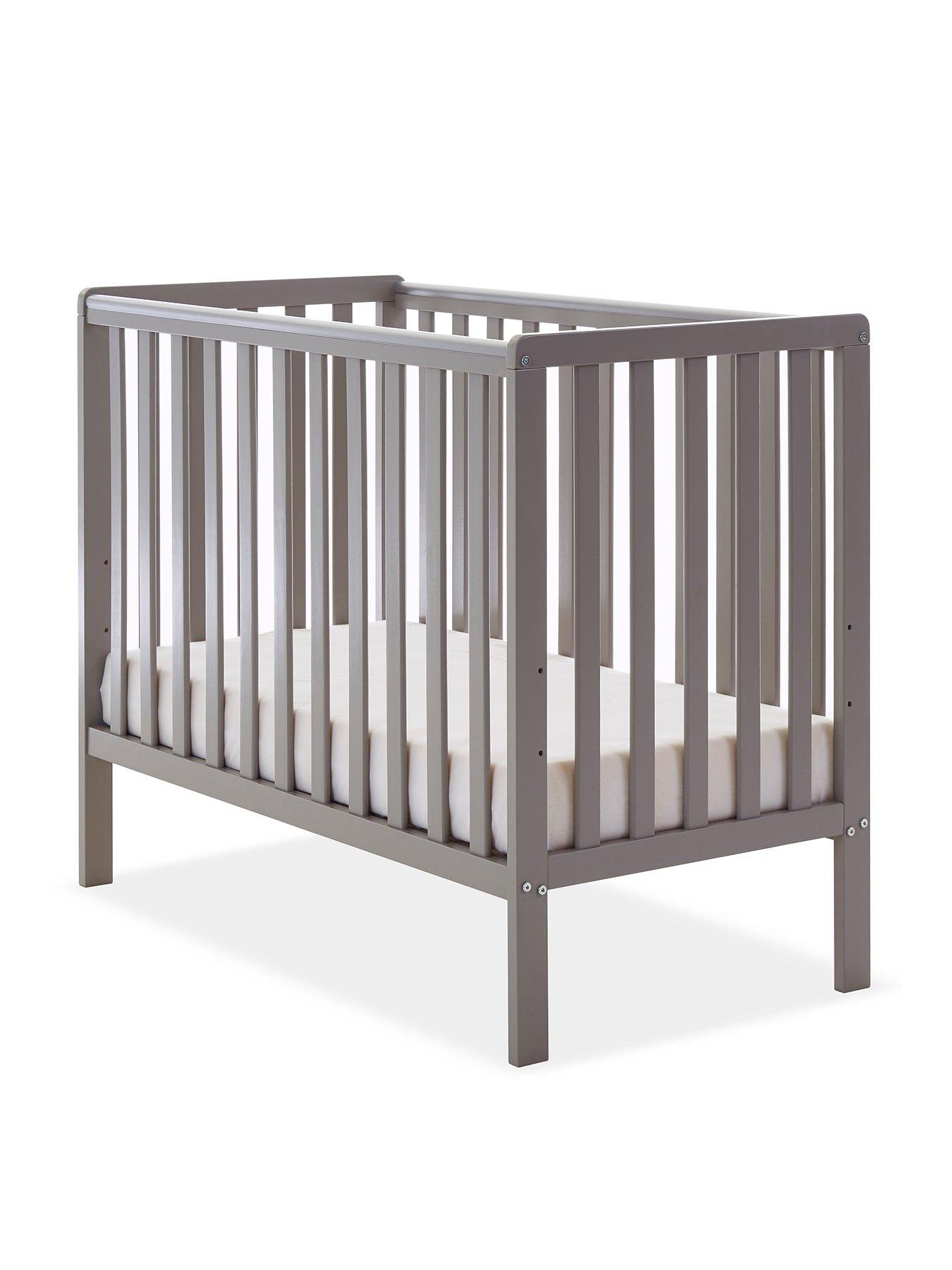 Image 2 of 6 of Obaby Bantam Space Saver Cot &amp; Fibre Mattress