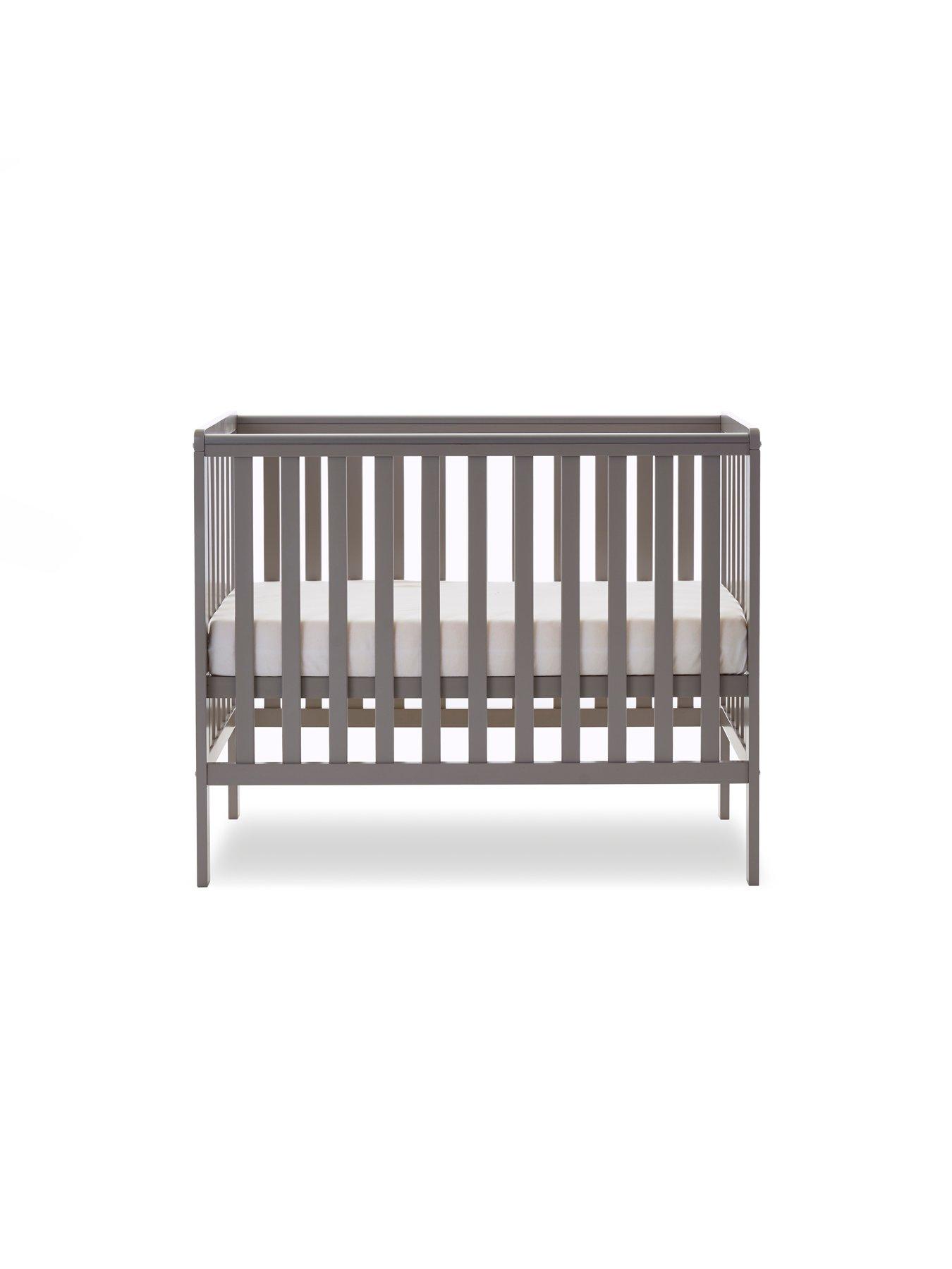Image 4 of 6 of Obaby Bantam Space Saver Cot &amp; Fibre Mattress