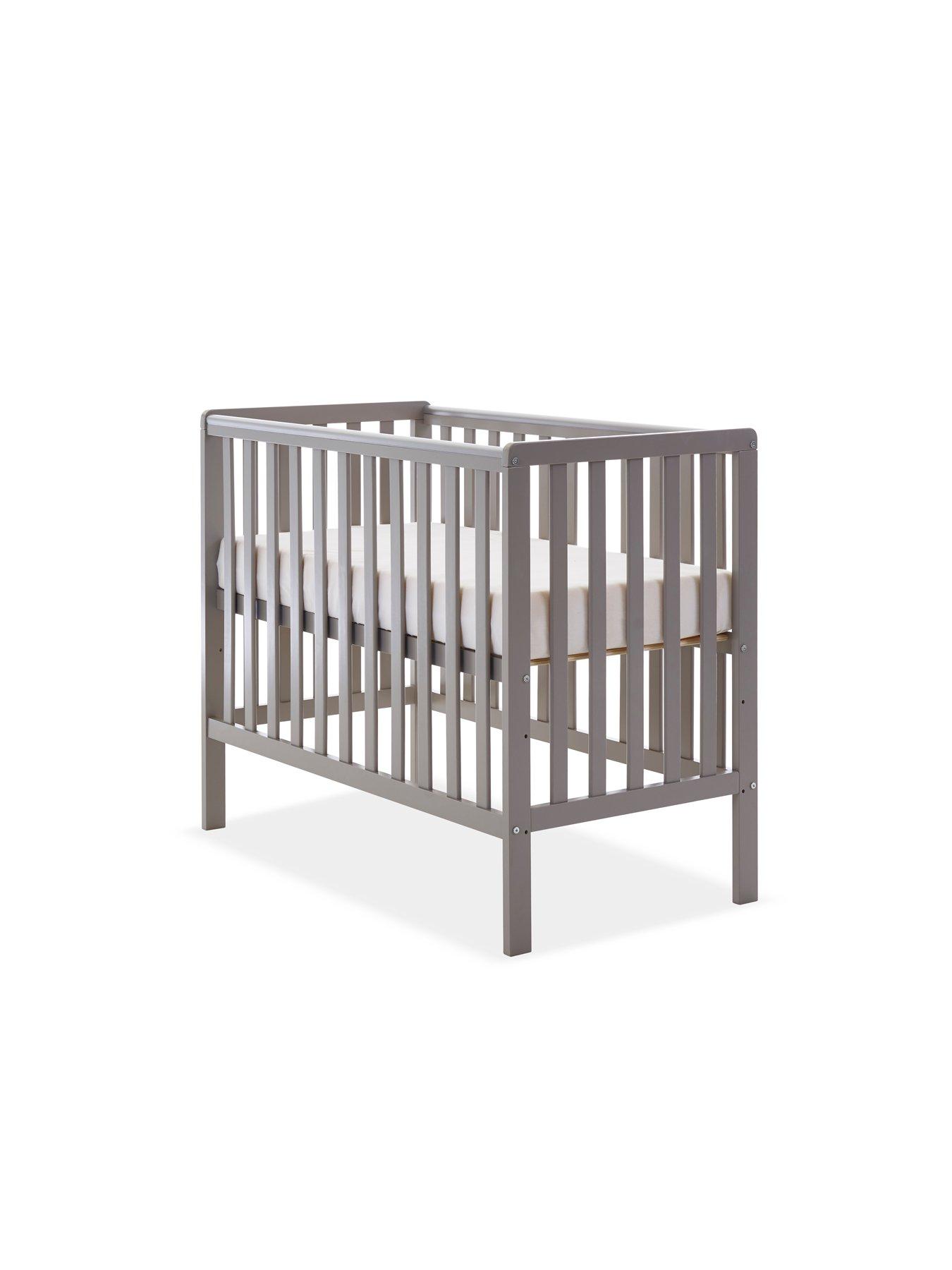 Image 5 of 6 of Obaby Bantam Space Saver Cot &amp; Fibre Mattress