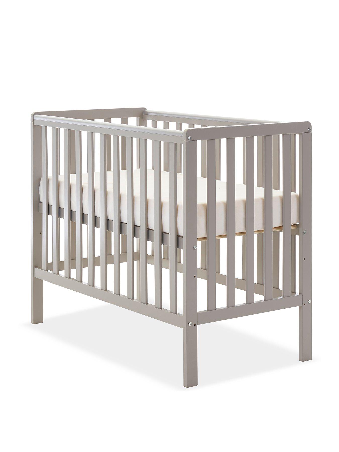 Image 2 of 6 of Obaby Bantam Space Saver Cot &amp; Fibre Mattress