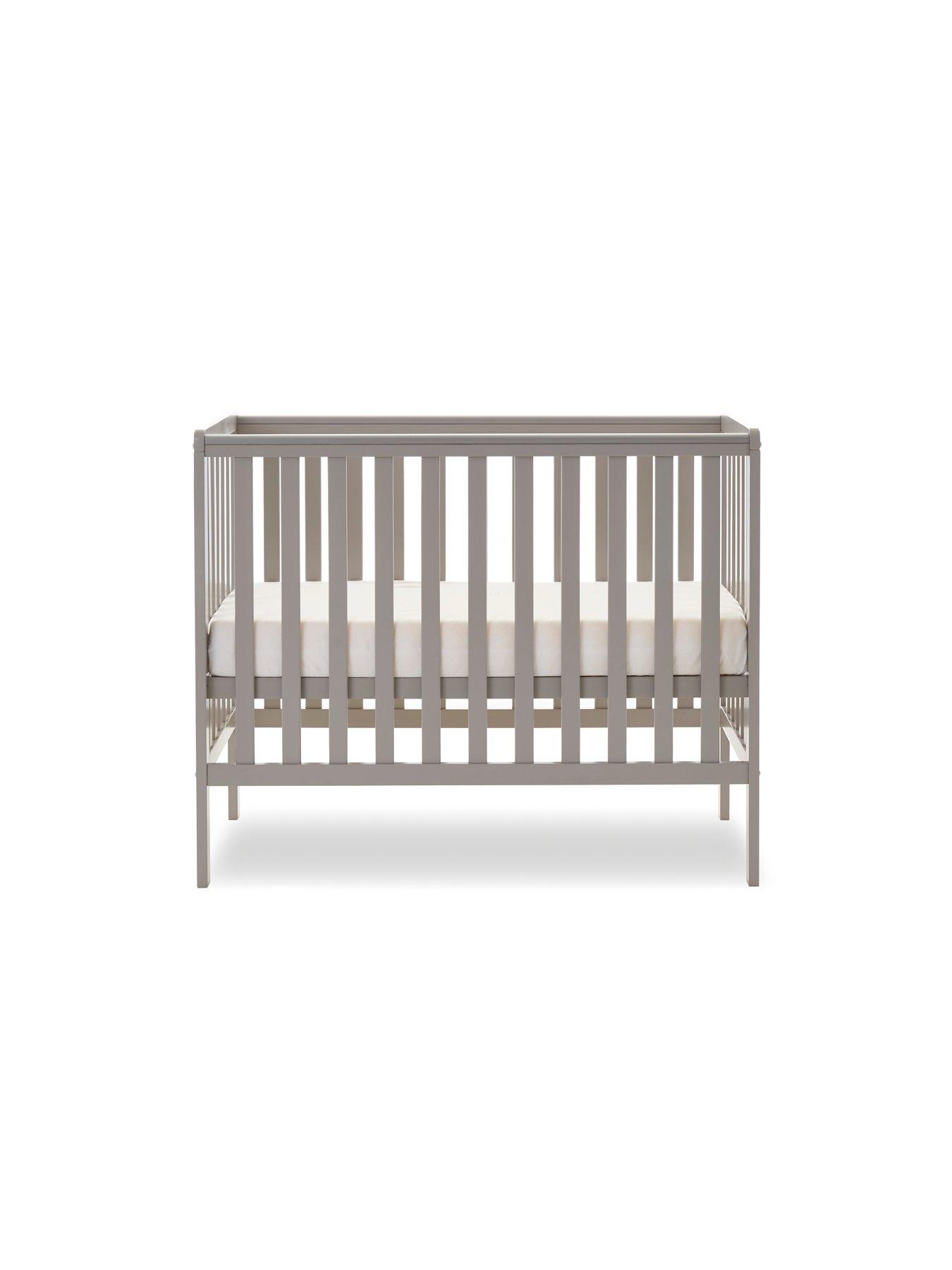 Image 4 of 6 of Obaby Bantam Space Saver Cot &amp; Fibre Mattress