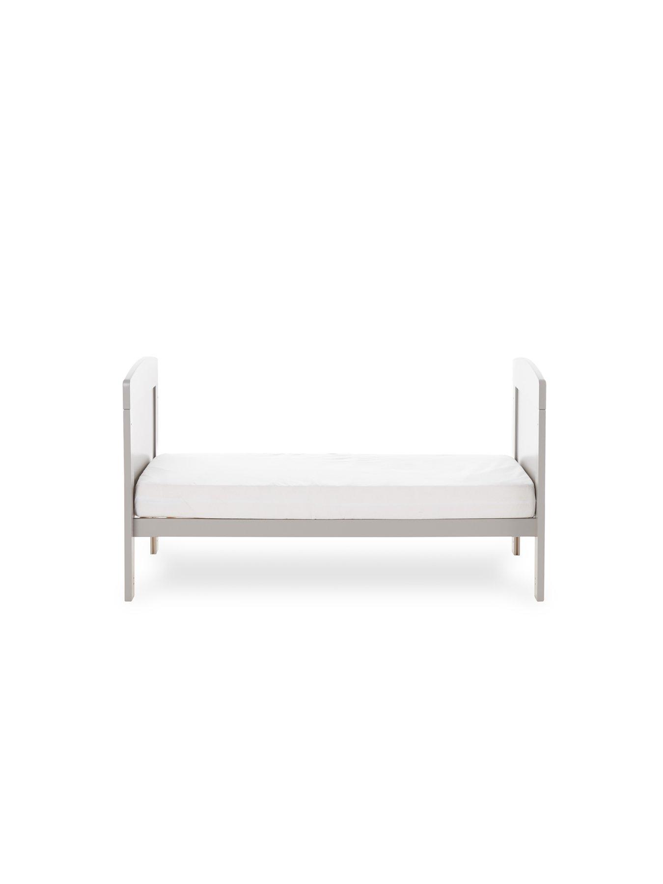 Image 7 of 7 of Obaby Grace Mini Cot Bed - Warm Grey