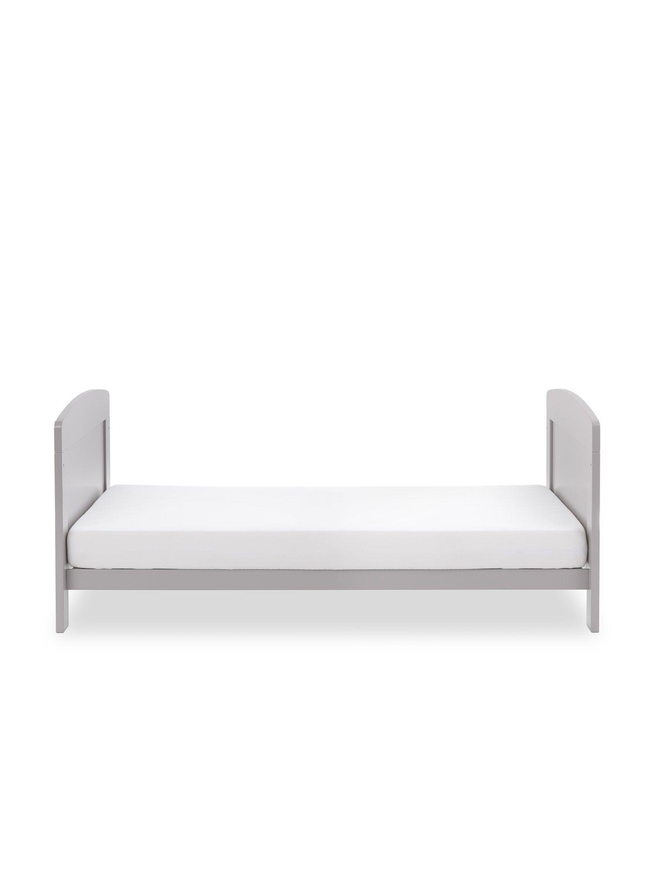 Image 5 of 6 of Obaby Grace Cot Bed - Warm Grey