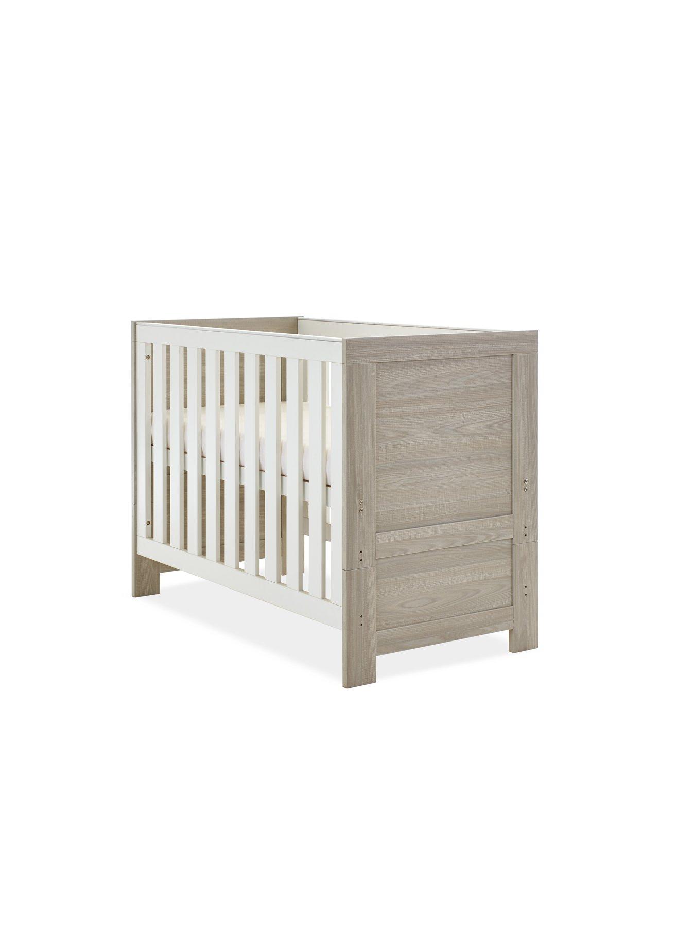  image of obaby-nika-mini-3-piece-room-set-grey-washwhite