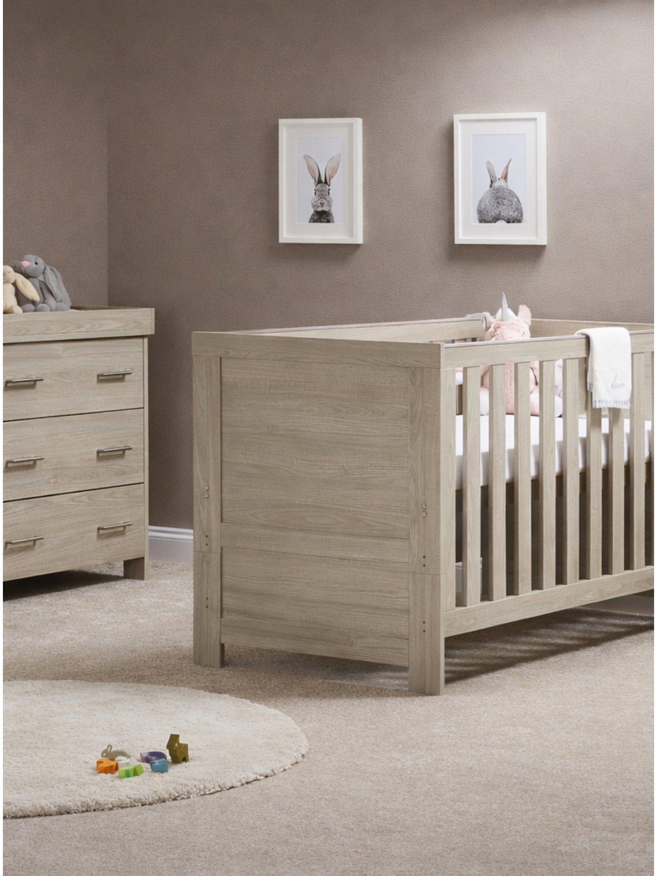 Obaby Nika 2 Piece Room Set - Grey Wash