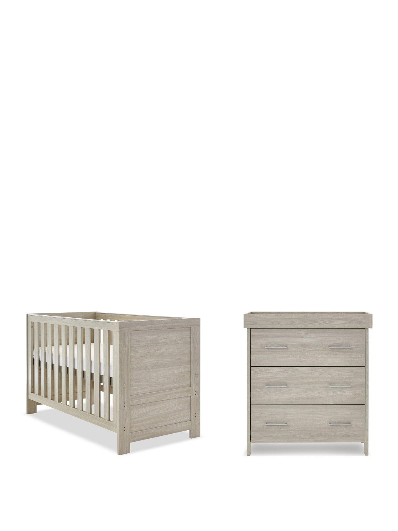 Obaby Nika 2 Piece Room Set - Grey Wash