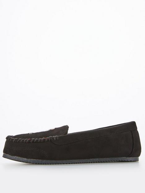 polo-ralph-lauren-faux-suedenbspbear-moccasin-slippers-black