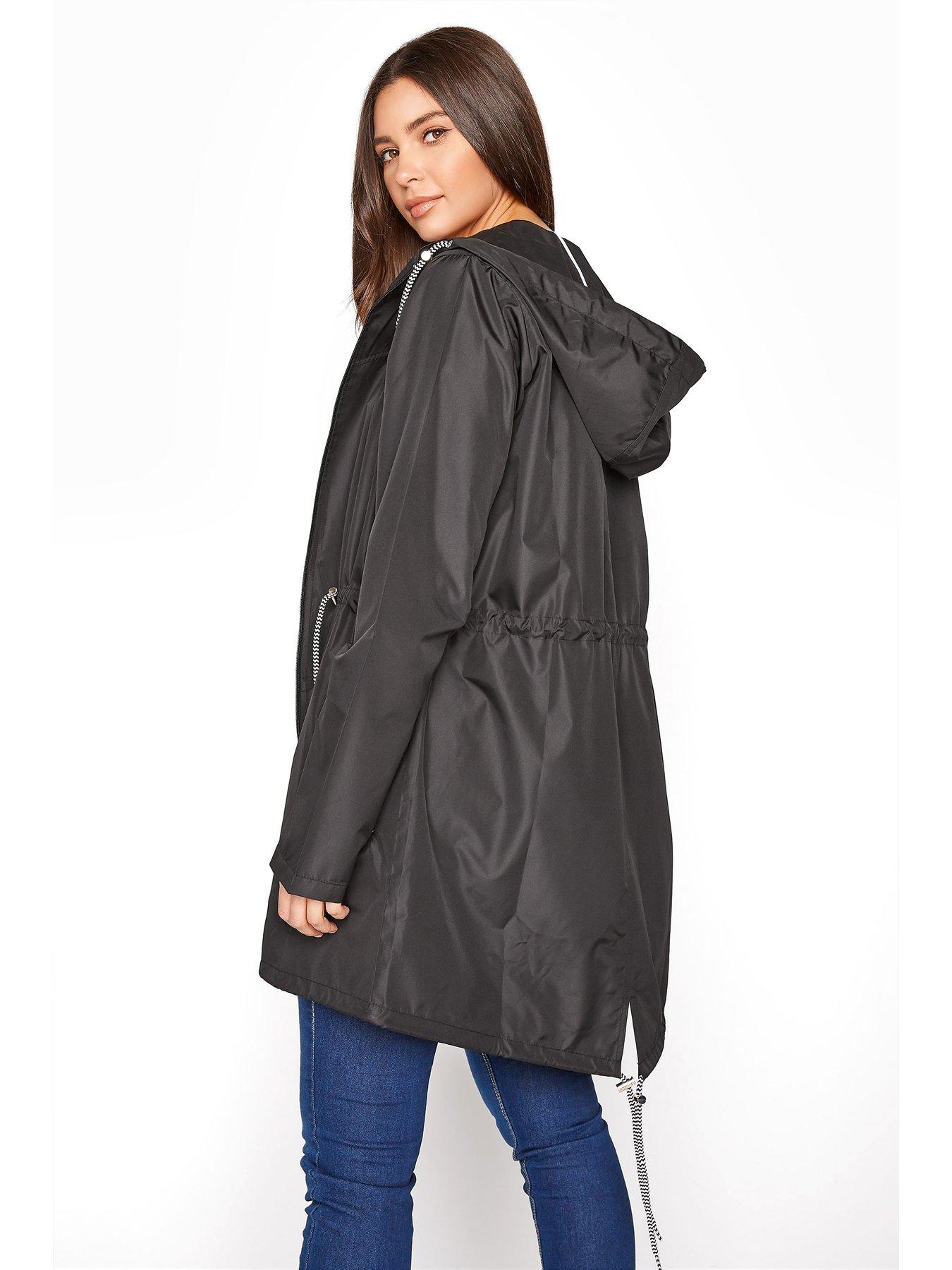 Image 2 of 4 of Long Tall Sally Pocket Parka -&nbsp;Black