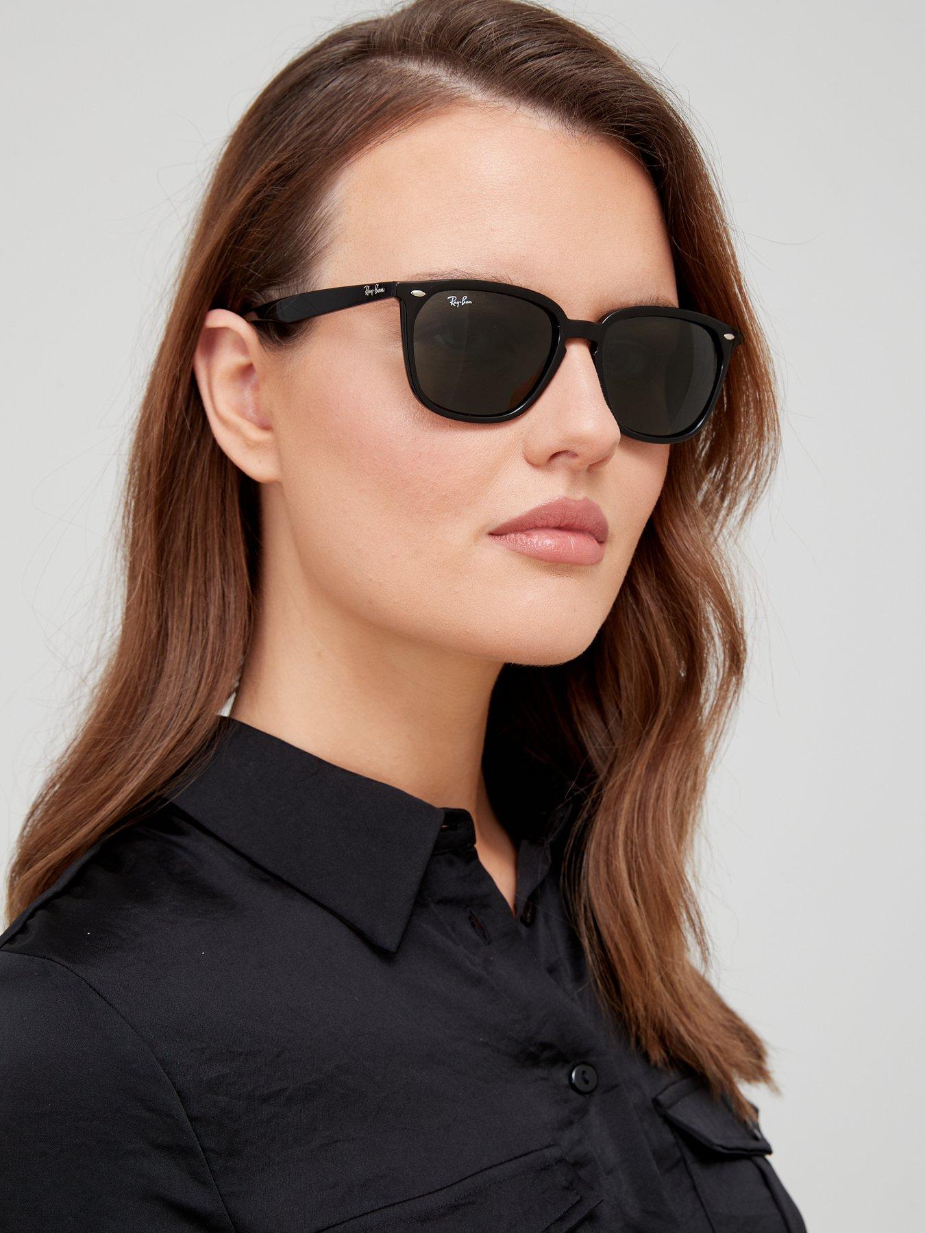 Ray-Ban Round Sunglasses - Black