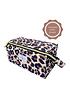  image of the-flat-lay-co-leopard-print-open-flat-makeup-box