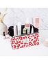  image of the-flat-lay-co-pink-leopard-open-flat-makeup-box