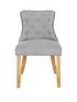  image of very-home-warwick-chenille-pair-of-standard-dining-chairs-greyoak-effectnbsp--fscreg-certified