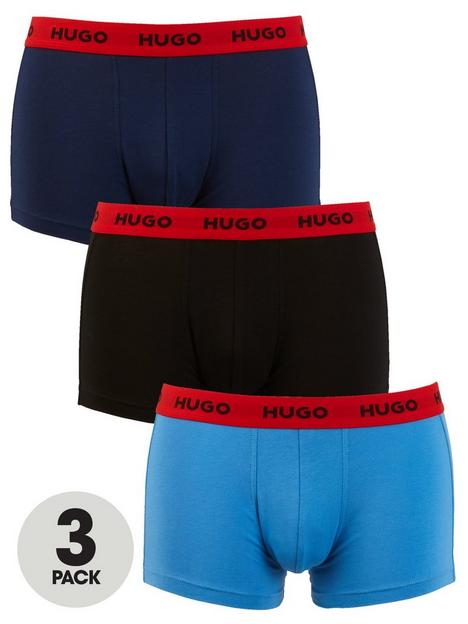 hugo-bodywear-trunks-3-pack-blacknavybluenbsp