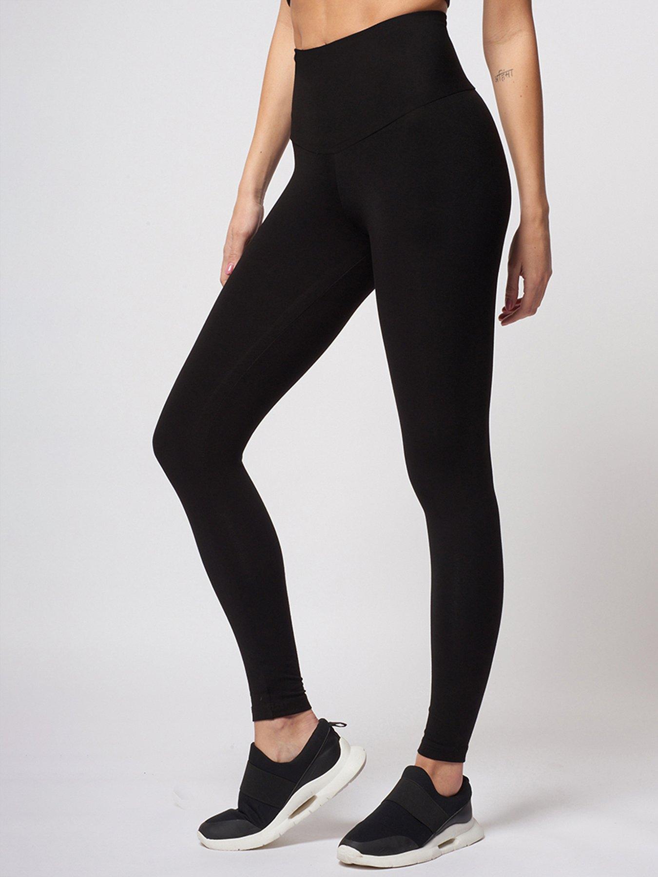 Tummy Control Extra Strong Compression Full Length Legging - Black