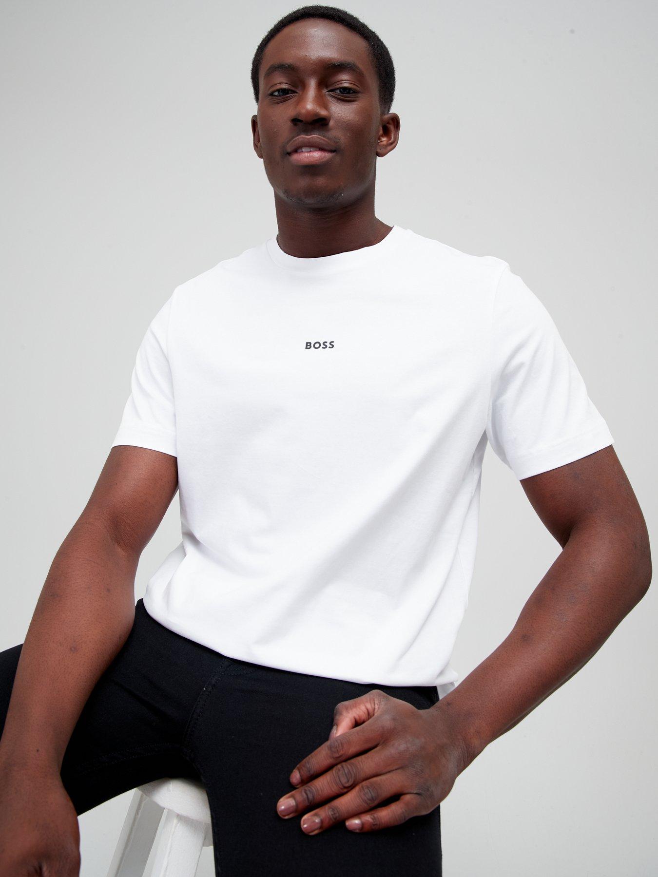 Relaxed Fit White Hugo Boss Top Buy BOSS White Relaxed Fit Tales