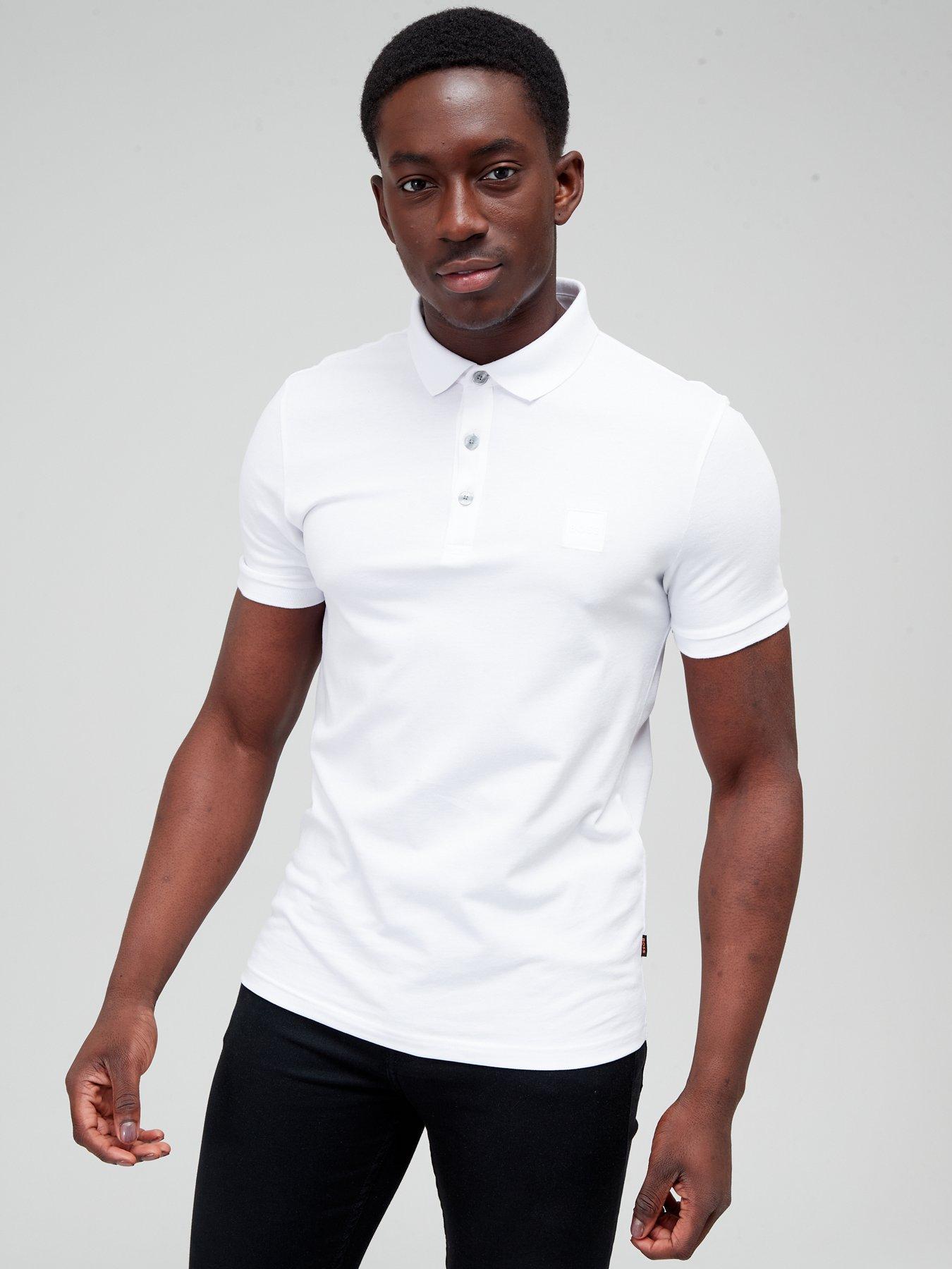 undefined Passenger Slim Fit Polo Shirt-White