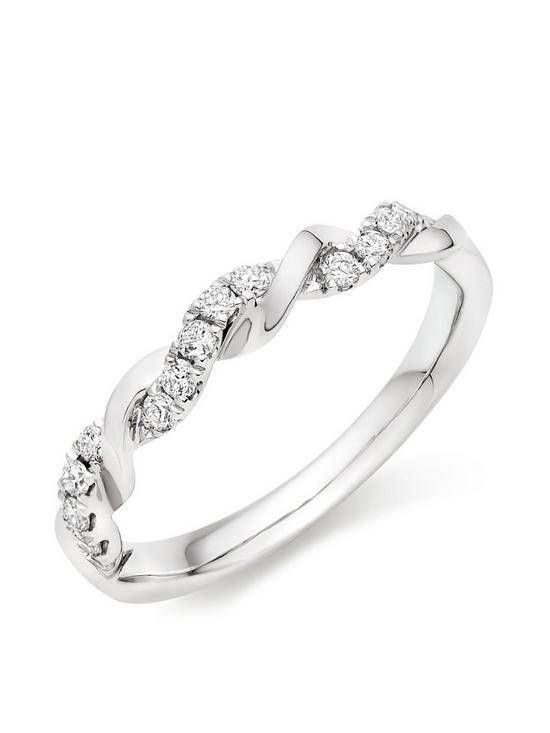 front image of beaverbrooks-entwine-platinum-diamond-twist-wedding-ring