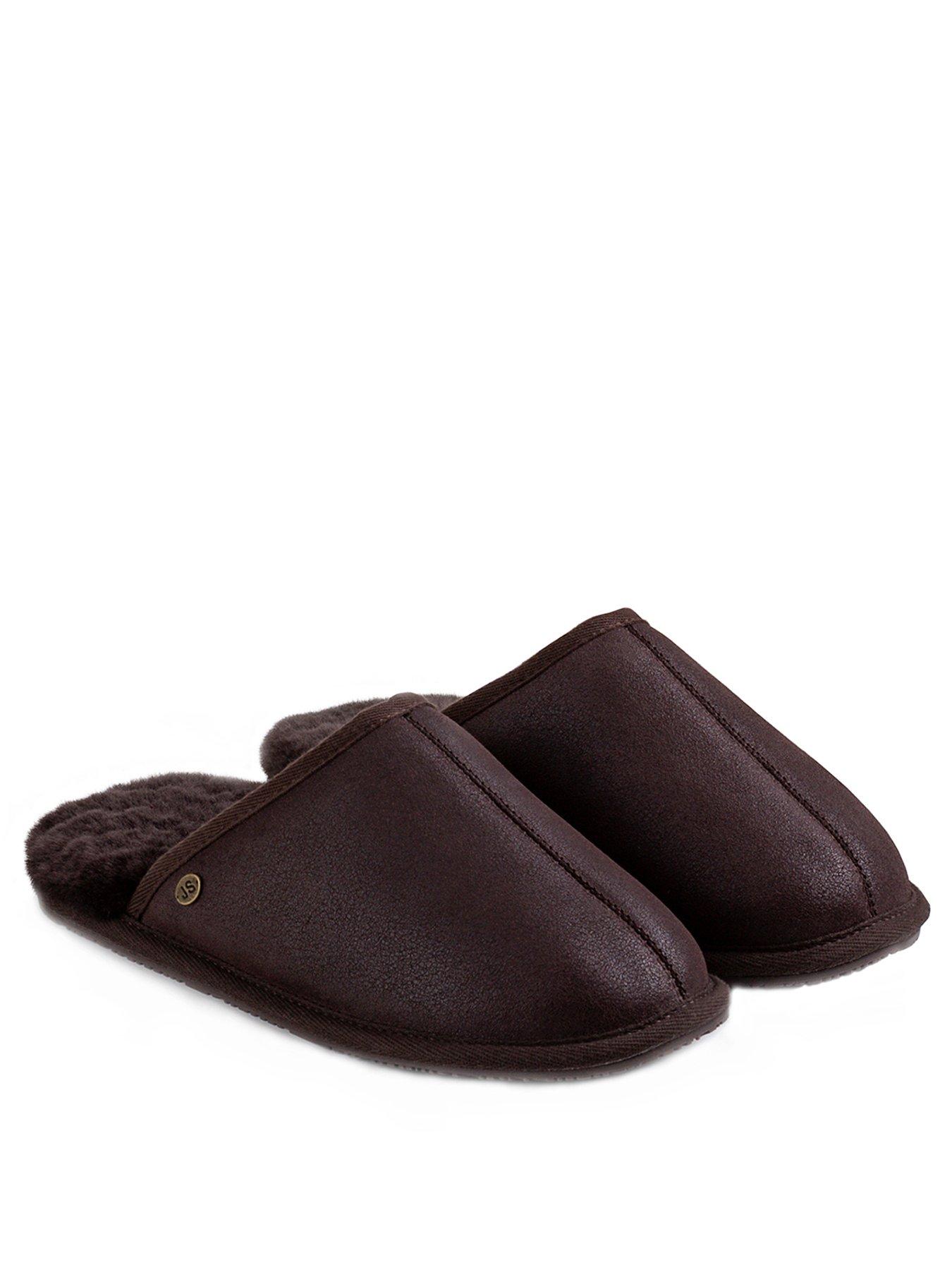 just sheepskin mens slippers sale