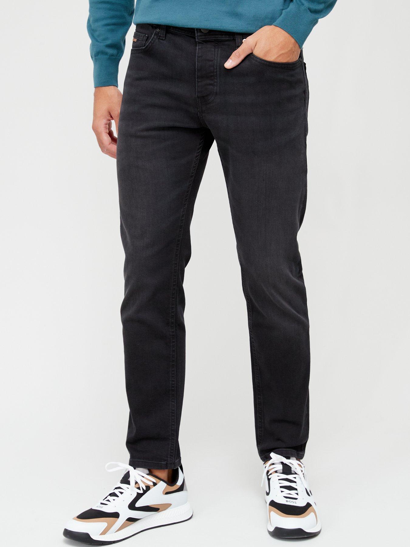 Boss taber stretch outlet tapered jeans