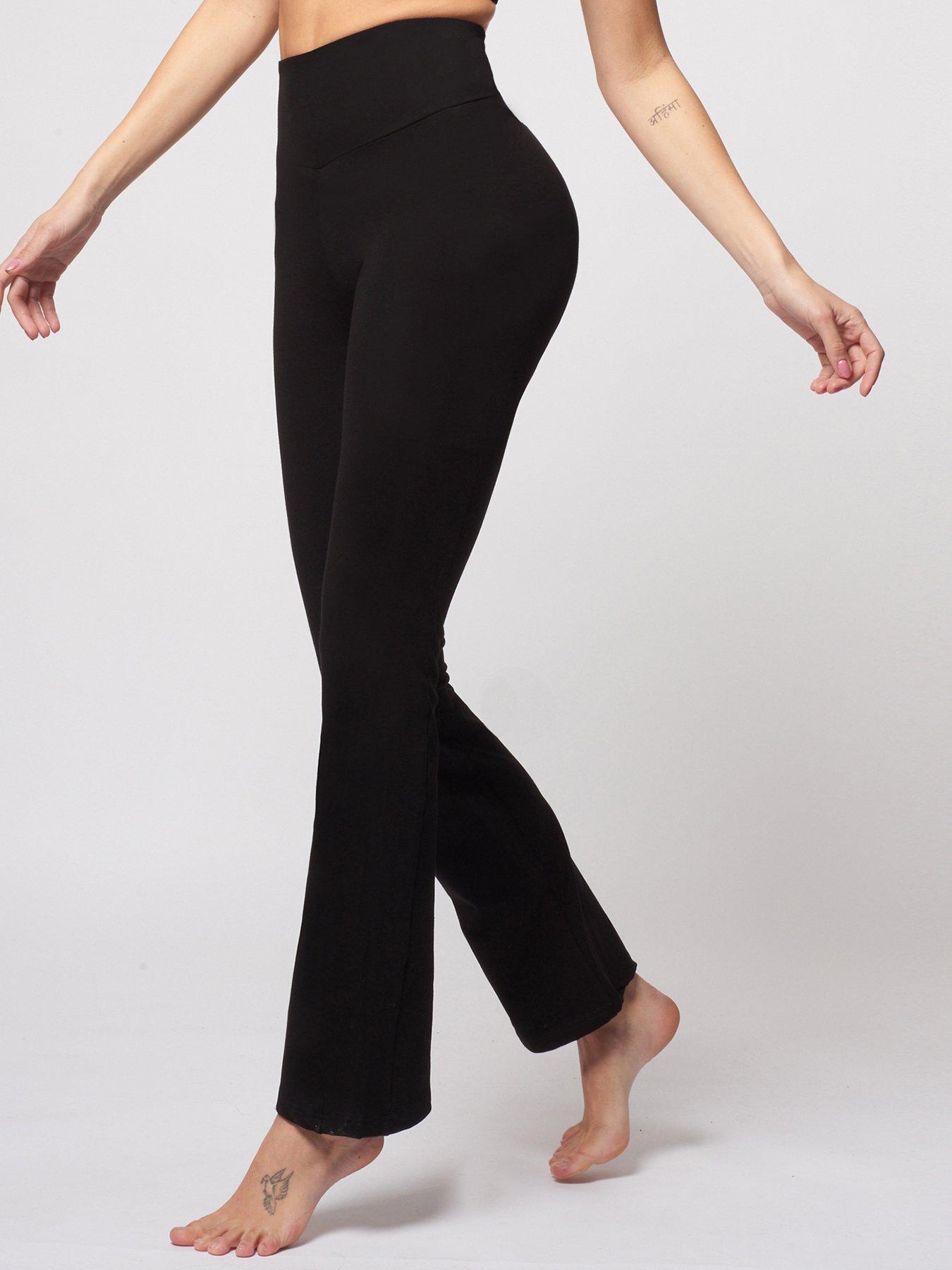 Image 1 of 4 of TLC Sport Performance Medium Compression Bootleg Legging - Black