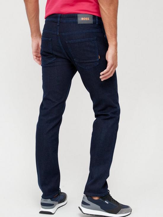 stillFront image of boss-delaware-slim-fit-jeans-dark-wash