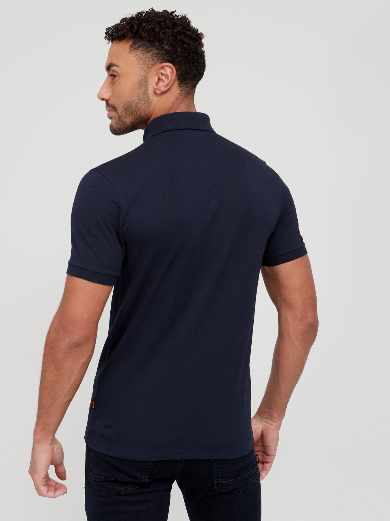  image of boss-passenger-slim-fit-polo-shirt-dark-blue