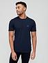  image of boss-tales-relaxed-fit-t-shirt-dark-blue