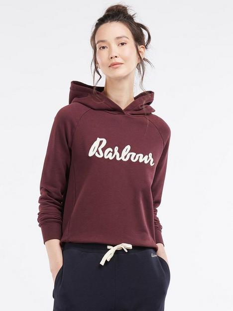 barbour-otterburn-logo-hoodie-burgundy