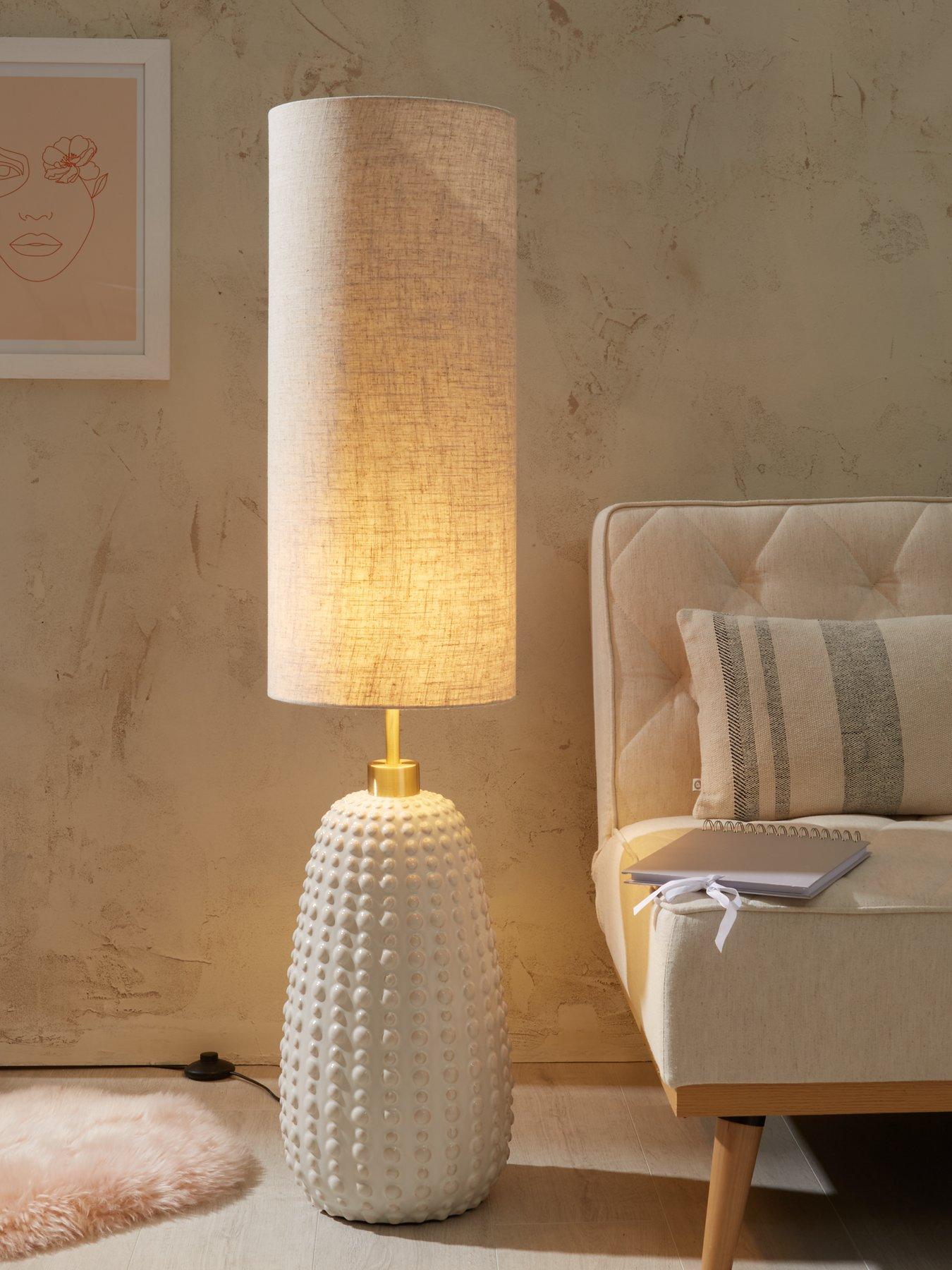 The Very Collection Casa Dot Textured Floor Lamp