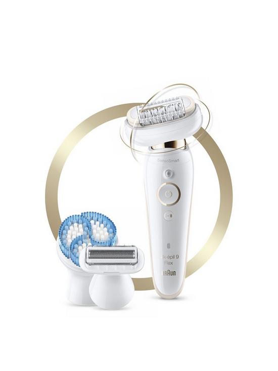 front image of braun-silk-eacutepil-9-flex-9-010-epilator-with-flexible-head-for-easier-hair-removal