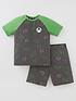  image of xbox-all-over-print-shorty-pj-charcoal