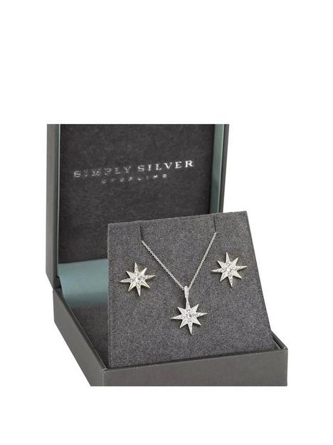 simply-silver-simply-silver-sterling-silver-cubic-zirconia-mystic-star-set