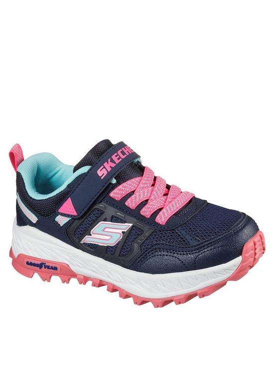 front image of skechers-fuse-treadnbspsetter-trainers-navy