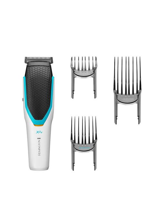 front image of remington-x4-power-x-series-cordless-hair-clippers-hc4000