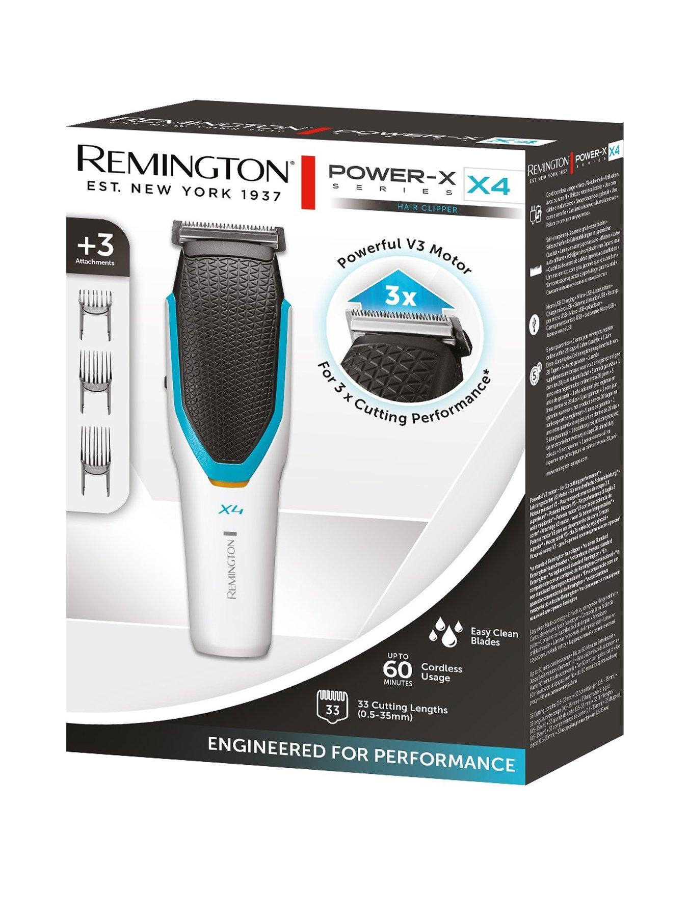 Remington X4 PowerX Series Cordless Hair Clippers HC4000