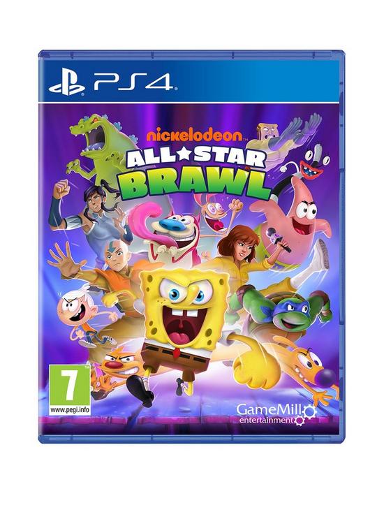front image of playstation-4-nickelodeon-all-star-brawl