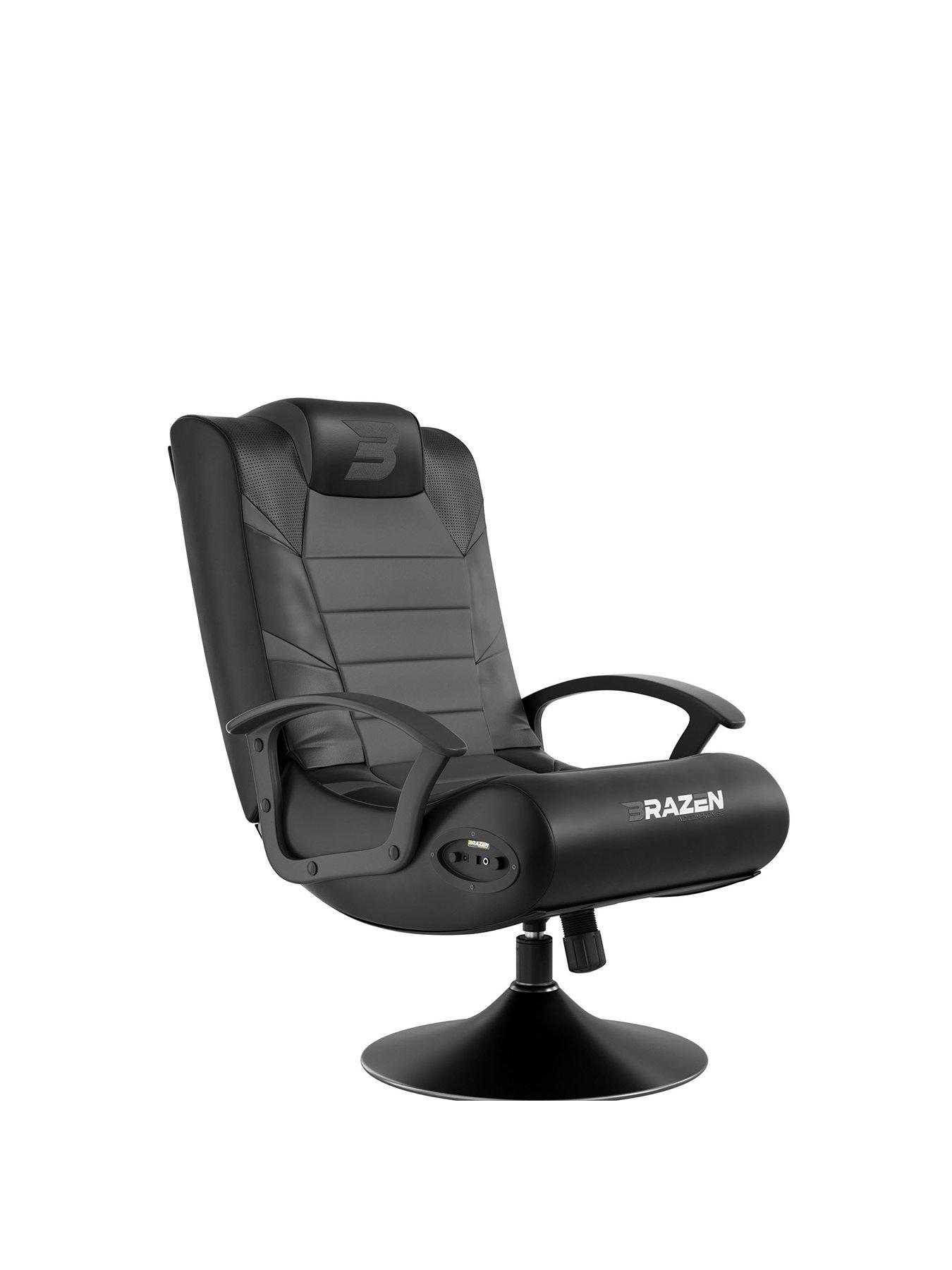 brazen-pridenbsp21-bluetooth-juniornbspgaming-chairnbsp-nbspblack-and-grey