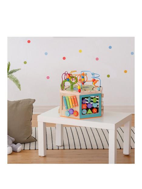 teamson-kids-teamson-kids-preschool-play-lab-large-wooden-activity-learning-7-side-cube