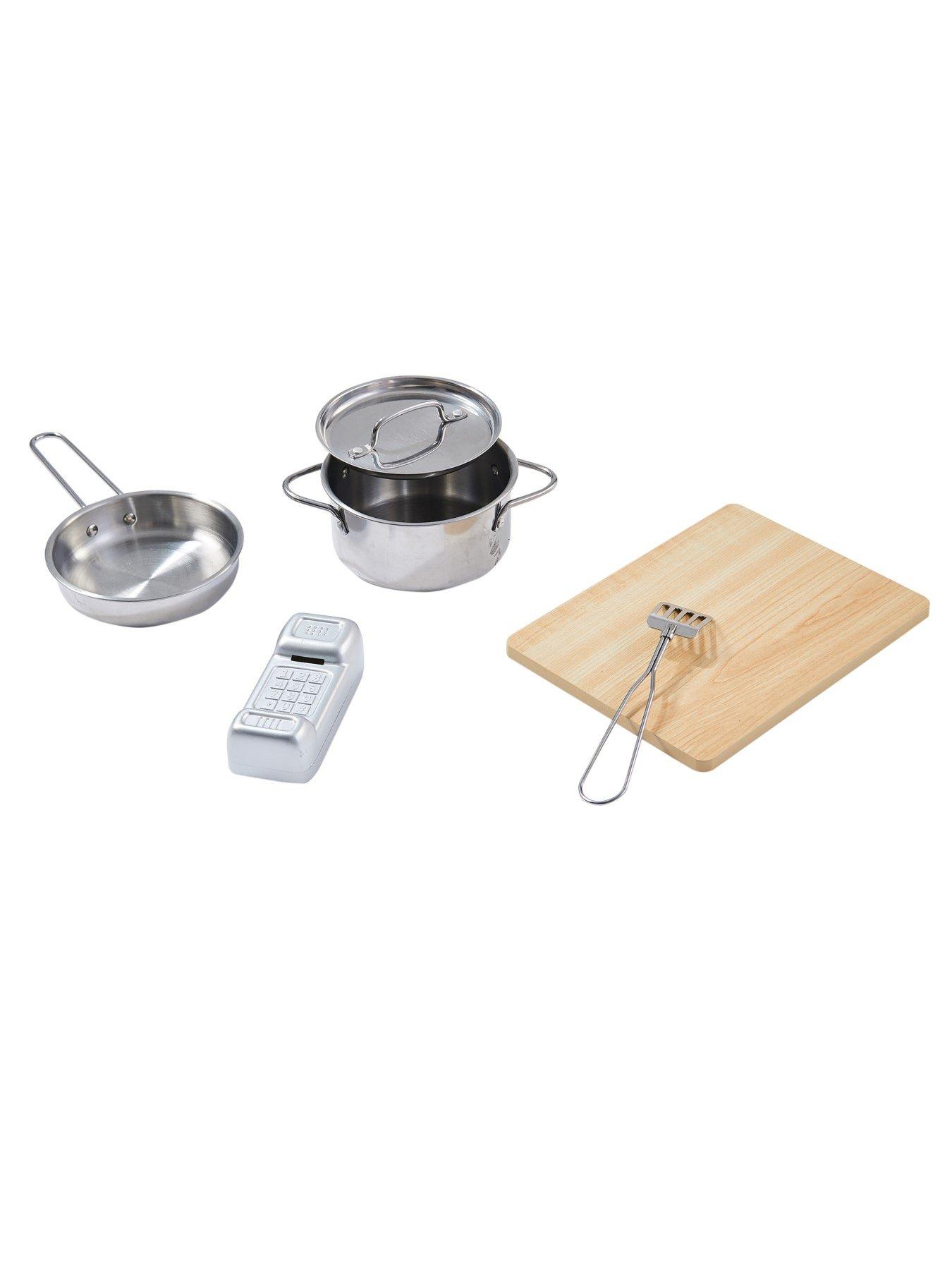  image of teamson-kids-little-chef-berlin-modern-play-kitchen-grey-white