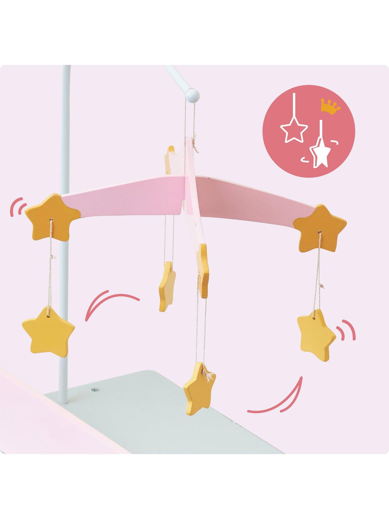  image of teamson-kids-olivias-little-world-polka-dot-changing-station-wstorage