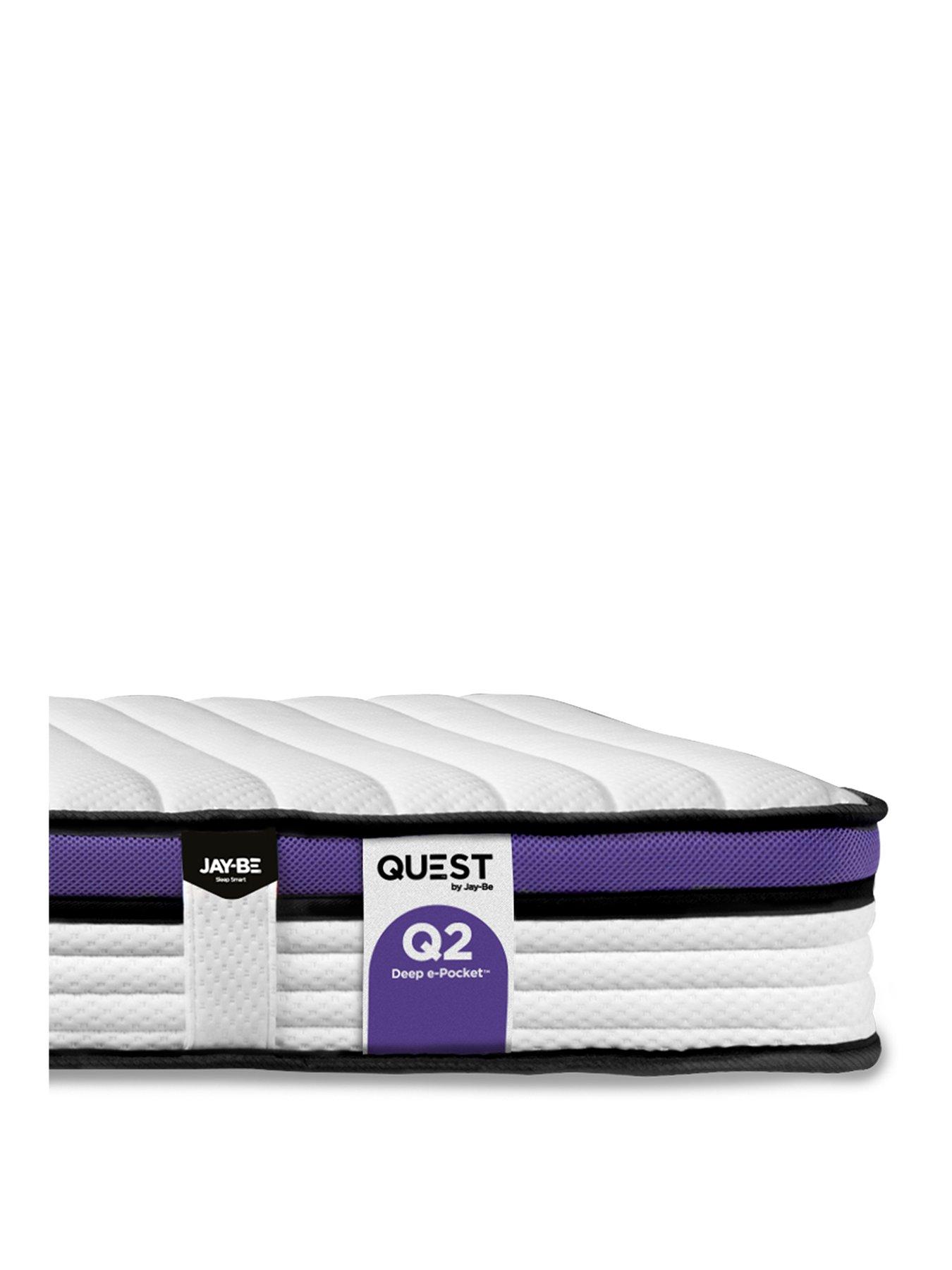 Image 1 of 8 of Jaybe Quest Q2 Extreme Comfort Deep E-Pocket Single Mattress