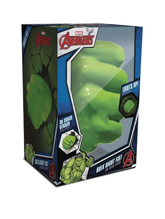 front image of marvel-3dl-marvel-hulk-fist-light