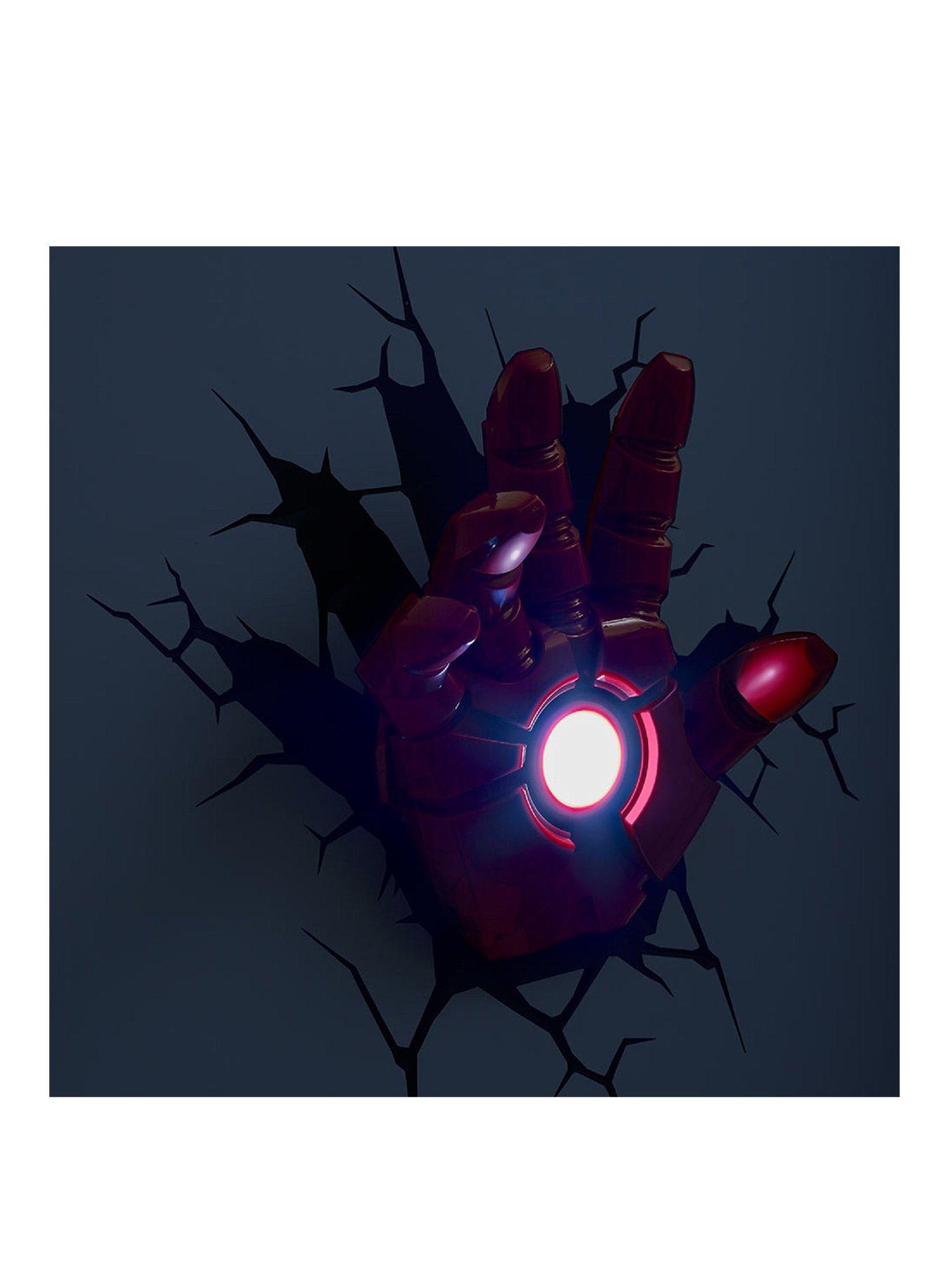 Marvel 3DL - Iron Man Hand Light | littlewoods.com