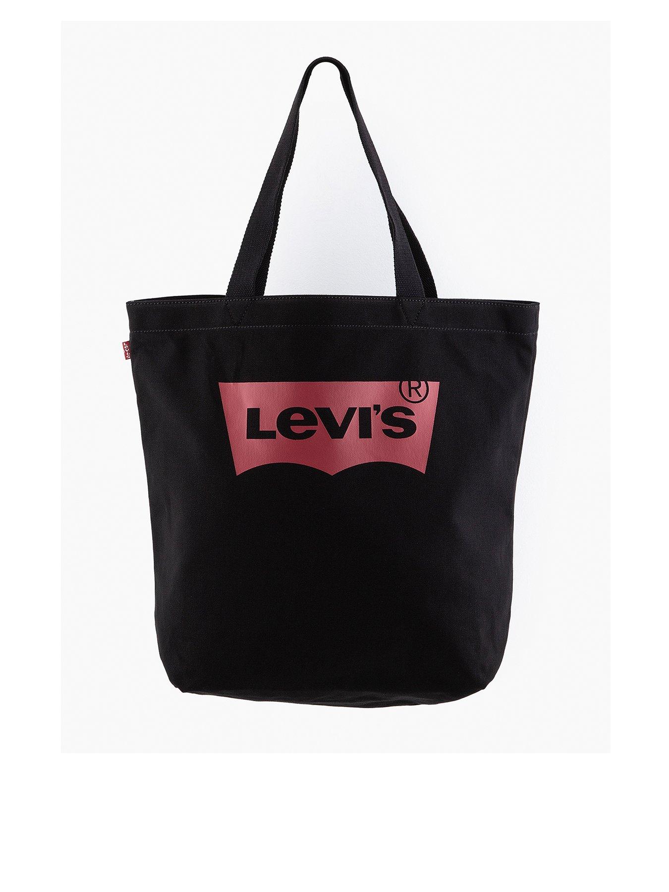 undefined Batwing Pure Cotton Tote Bag - Black