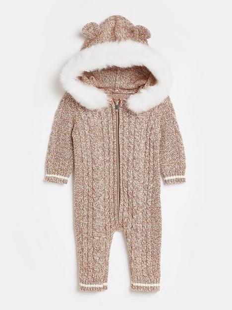 river-island-baby-baby-cable-knit-zip-through-bodysuit--nbspbrown
