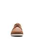  image of clarks-bratton-lace-shoes-dark-tan