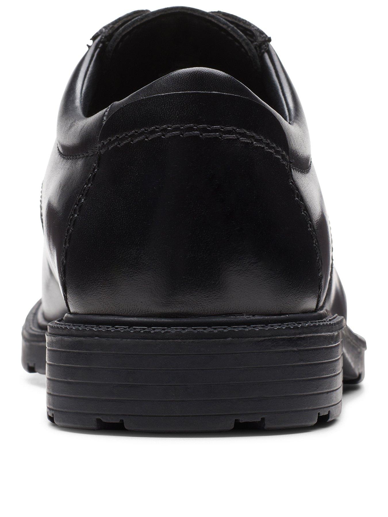 Clarks Kerton Lace Derby Shoes - Black | littlewoods.com