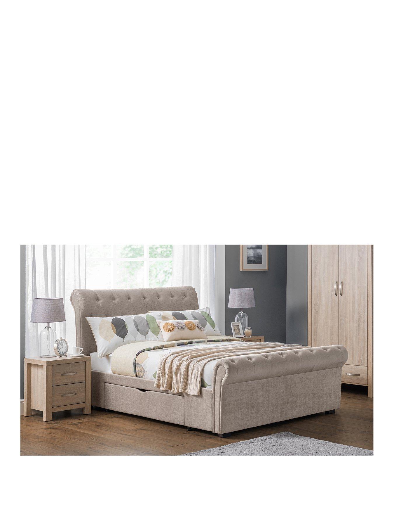 julian-bowen-ravello-2-drawer-storage-bed-beige